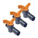 3X Registro Irrigação União Mangueira Jardim (20X20mm) JAPI