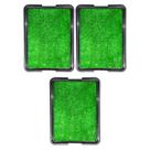3x Sanitário Canino Banheiro Para Cães Com Grama Eco Pet 3x Sanitário Canino Banheiro Para Cães Com Grama Eco Pet