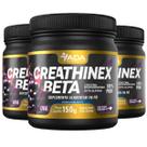 3x Suplemento Creathinex Beta 450g Creatina Monohidratada Sabor Uva Alanina Massa Muscular Treino 3x Suplemento Creathinex Beta 450g Creatina Monohidratada Sabor Uva Alanina Massa Muscular Treino