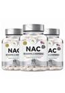 3x Suplemento Nac 500mg Por Cápsula 60cáps Fits Life 3x Suplemento Nac 500mg Por Cápsula 60cáps Fits Life