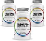 3x Treonato (Magnésio + Treonina) 600Mg 60 Caps Flora Nativa 3x Treonato (Magnésio + Treonina) 600Mg 60 Caps Flora Nativa