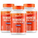 3x Tri Magnésio Inositol Relax Bigens 120 Capsulas