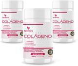 3x Tutti Colágeno Hidrolisado+Ácido Hialurônico+Q10+Biotina+Vit 60 Cápsulas 600Mg Tuttiflora