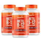 3x Vitamina B12 Metilcobalamina Vegana Bigens 60 Capsulas
