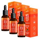3x Vitamina B12 Metilcobalanina Bigens Frutas Vermelhas 20ml