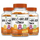 3x Vitamina C + Vitamina D3 + Zinco 60 Caps Flora Nativa 3x Vitamina C + Vitamina D3 + Zinco 60 Caps Flora Nativa