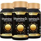 3x vitamina d3 2000ui 30caps premium hf suplements