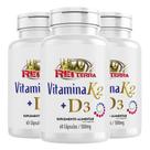 3x Vitamina K2 MK7 + D3 500mg 180cps 3x Vitamina K2 MK7 + D3 500mg 180cps