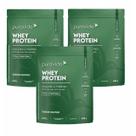 3x Whey Protein Isolado- Sabor Neutro- 450g- PuraVida