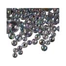 4/6/8/10/12mm AB Cor Rodada Transparente Contas Espaçador Para DIY Pulseira Colar Artesanato E1222