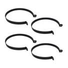 4 Abraçadeira 200mm 8 Polegadas Duto Churrasqueira, Fogões