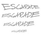 4 Adesivos Lateral Traseiro Escapade 206 207 - Prata