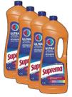4 Alvejante Sem Cloro Ultra Remoção De Manchas Suprema 1,5L