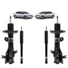 4 Amortecedor Dianteiro/Traseiro Honda Civic 2.0 2016