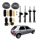 4 Amortecedor Kit Suspensão Fiesta 1998 1999 2000 2001
