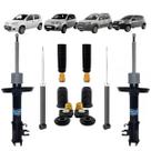 4 Amortecedor Nakata Fiat Uno 2010 A 2021 + Kit Batente 4 Amortecedor Nakata Fiat Uno 2010 A 2021 + Kit Batente