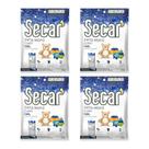 4 Antimofo Secar Kids 250g Contra Mau Cheiro Odores Bolor Fungos Bactérias Desumidificador Antiumidade Guarda Roupa Armário Com Cabide Para Pendurar
