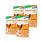 4 Antipulgas Advocate Elanco 1 Bisnaga 0,4mL Cães até 4kg Dose mensal Aplica após banho Verme do coração 4 Antipulgas Advocate Elanco 1 Bisnaga 0,4mL Cães até 4kg Dose mensal Aplica após banho Verme do coração