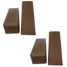 4 Apoios Calço Para Porta De Madeira Metal Vidro Aluminio