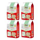 4 Areia Great Pets Biodegradável Grossa Para Gatos - 3,8 Kg
