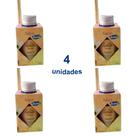 4 Aromatizador Ambiente Perfumado Difusor Aromas Varetas Perfume Casa 100ml da Luz Aromas - Envio Já
