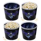 4 Baldes de Pipoca Batman Estampado Bacia com 2.1L Original 4 Baldes de Pipoca Batman Estampado Bacia com 2.1L Original