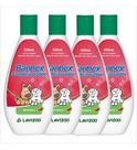 4 Banhex Condicionador Lavizoo Melancia Cães E Gatos - 500ml