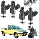 4 Bico Injetor Fiat Strada 1.8 8V Flex 2006 A 2009 93397803