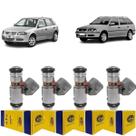 4 Bico Injetor Parati Gol 1.0 16V 2003 Em Diante Marelli