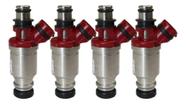 4 Bico Injetor Toyota Corolla 1.8 2000 2001 2002 2325016160