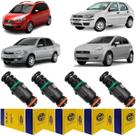 4 Bicos Injetor Idea Punto Palio Siena 1.6 16V Flex IPE018