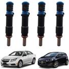 4 Bicos Injetor Sonic Cruzer 1.8 Flex 2011 a 2023 55570284