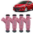 4 bicos injetores c3 206 207 hoggar 1.4 flex 0280156295
