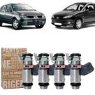 4 bicos injetores clio 206 16v flex 2000 em diante iwp099