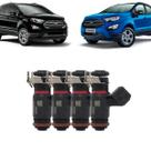 4 bicos injetores ecosport fiesta ka 1.0 2010 a 2020 ipe007