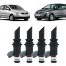 4 bicos injetores gol g4 g5 fox voyage iwp176