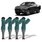 4 bicos injetores hilux sw4 2.7 2012 a 2021 232500c040