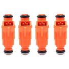4 bicos injetores peugeot 206 1.6 16v 1999-2008 - 0280156034