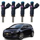 4 Bicos Injetores Sonic 1.6 16V 2012 a 2014 Siemens Deka 4 Bicos Injetores Sonic 1.6 16V 2012 a 2014 Siemens Deka
