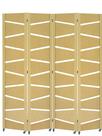 4 Biombo Slim Sanfonado Com Rodinhas E Dobradiças Mdf Cru Folha Painel Divisor Divisória Separador De Ambiente Vários Modelos