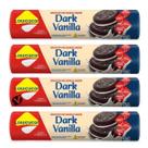 4 Biscoito Recheado Lowçucar 120g Sabores Diet Zero Açúcar Baunilha