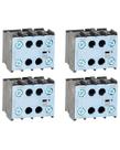 4 Bloco de Contato Auxiliar Frontal 1NA+1NF BFC025-11 Weg