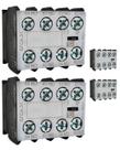 4 Bloco de Contato Auxiliar Frontal Para Minicontator CWCA0 3NA+1NF BFCA-31 Weg
