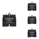 4 Bloco de Contato Auxiliar Steck SLPL41 660V 1NF Frontal 4 Bloco de Contato Auxiliar Steck SLPL41 660V 1NF Frontal