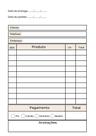 4 Blocos Bloquinhos Talão Pedidos 10x15 ou 15x21 Com 100 Folhas cada Total 400 Folhas