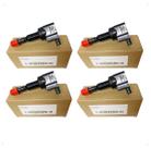 4 Bobinas Ignição 30520pwc003 Honda Fit 1.5 16v Hitachi Nova