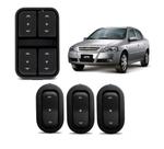4 Botao Vidro Eletrico Astra 1999 2000 2001 2002 2003 4 port