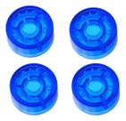 4 Botões Protetor Night Glow Footswitch Pedal Topper Azul 4 Botões Protetor Night Glow Footswitch Pedal Topper Azul