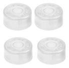 4 Botões Protetor Night Glow Footswitch Pedal Topper branco 4 Botões Protetor Night Glow Footswitch Pedal Topper branco