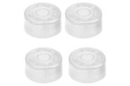4 Botões Protetor Night Glow Footswitch Pedal Topper branco